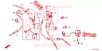 COMMODO   LEVIER   CABLE pour Honda 50 CROSS CUB de 2025