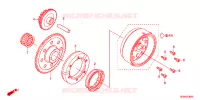 EMBRAYAGE pour Honda 50 CROSS CUB de 2025