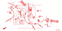 COMMODO   LEVIER   CABLE pour Honda 50 CROSS CUB KUMAMON de 2025