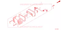 FEU ARRIERE pour Honda GYRO CANOPY ELECTRIC de 2022