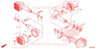 CLIGNOTANT pour Honda CG 110 de 2014