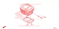CYLINDRE pour Honda CG 110 de 2014