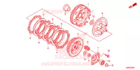 EMBRAYAGE pour Honda CG 110 de 2014