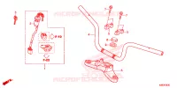 GUIDON   TE DE FOURCHE pour Honda CG 110 de 2014