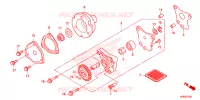 POMPE A HUILE pour Honda CG 110 de 2014