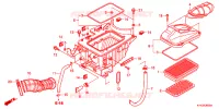 FILTRE A AIR pour Honda GL 150 DISCO DE FRENO DELANTERO de 2013