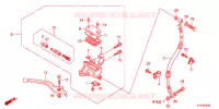 MAITRE CYLINDRE DE FREIN AVANT pour Honda GL 150 DISCO DE FRENO DELANTERO de 2013