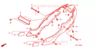 COUVERCLES LATERAUX pour Honda CBR 125 de 2004