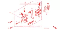 ETRIER DE FREIN AVANT pour Honda CBR 125 de 2004