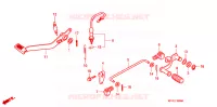 PEDALE pour Honda CBR 125 de 2004