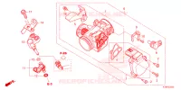 CORPS DE PAPILLON pour Honda FORZA 350 de 2024