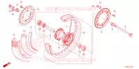 ROUE ARRIERE pour Honda XRE 190 de 2022