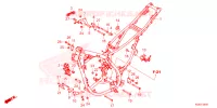 CADRE pour Honda XRE 190 de 2024