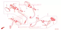 CLIGNOTANT pour Honda XRE 190 de 2024
