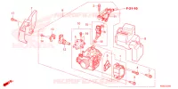 CORPS DE PAPILLON pour Honda XRE 190 de 2024