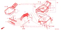 FILTRE A AIR pour Honda XRE 190 de 2024