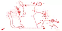 LEVIER DE GUIDON   CABLE   COMMODO pour Honda XRE 190 de 2024