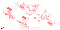 REPOSE PIED pour Honda XRE 190 de 2024