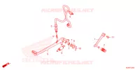PEDALE pour Honda XRE 190 de 2025