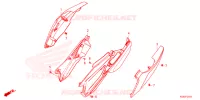 COUVERCLES LATERAUX pour Honda XRE 190 SE de 2025