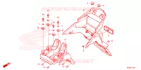 SUPPORT PLAQUE IMMATRICULATION pour Honda XRE 190 SE de 2025