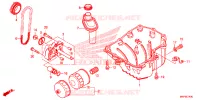 CARTER   POMPE   FILTRE A HUILE pour Honda CB 500 X de 2024