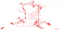 PEDALE pour Honda CB 500 X de 2024