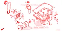 CARTER   POMPE   FILTRE A HUILE pour Honda CB 500 X de 2015