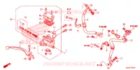 MAITRE CYLINDRE DE FREIN AVANT pour Honda CB 500 X de 2015