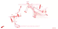 BEQUILLE pour Honda ADV 150 ABS de 2023