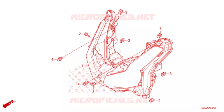 PHARE Honda SCOOTER 150 ADV 2023  ADV150AP
