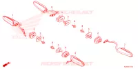 CLIGNOTANT pour Honda ADV 150 ABS de 2024