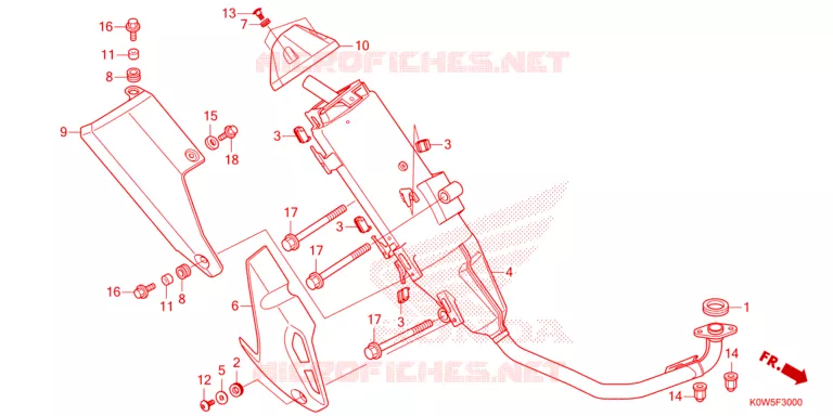 SILENCIEUX D'ECHAPPEMENT Honda SCOOTER 150 ADV 2021  ADV150AM