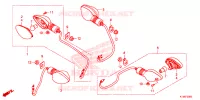 CLIGNOTANT pour Honda NXR 160 BROS de 2022