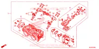 CORPS DE PAPILLON pour Honda CB 500 F de 2014