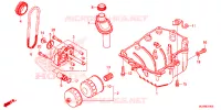 CARTER   POMPE   FILTRE A HUILE pour Honda CB 500 F de 2017