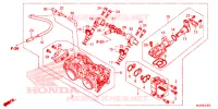 CORPS DE PAPILLON pour Honda CB 500 F de 2017