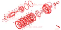 EMBRAYAGE pour Honda CB 500 F de 2017