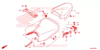 SELLE pour Honda CB 500 F de 2017