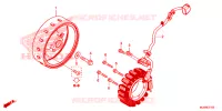 ALTERNATEUR pour Honda CB 500 F de 2018