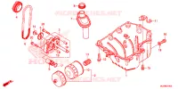 CARTER   POMPE   FILTRE A HUILE pour Honda CB 500 F de 2018