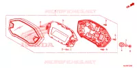 COMPTEUR pour Honda CB 500 F de 2018