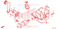 CARTER   POMPE   FILTRE A HUILE pour Honda CB 500 F de 2024