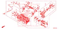 CORPS DE PAPILLON pour Honda CB 500 F de 2024