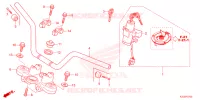 GUIDON pour Honda CG 160 START de 2022