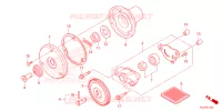 POMPE A HUILE pour Honda CG 160 START de 2022