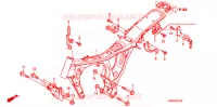 CADRE pour Honda CG 125 CARGO KICK de 2010