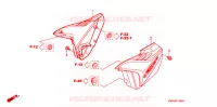 COUVERCLES LATERAUX pour Honda CG 125 CARGO KICK de 2010