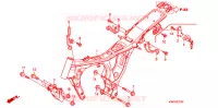 CADRE pour Honda CG 125 CARGO KICK de 2010