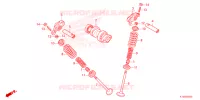 ARBRE A CAMES   SOUPAPE pour Honda NXR 160 BROS ABS de 2025